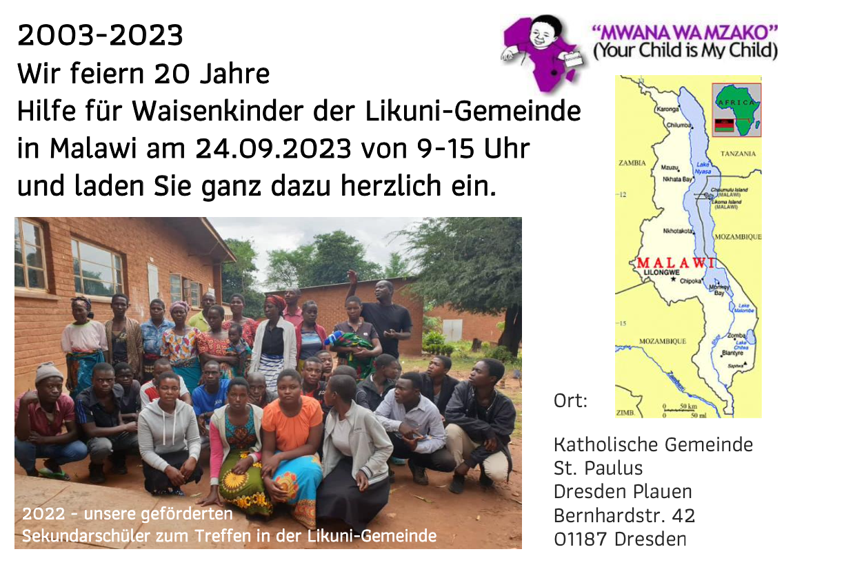 m_bildschirmfoto 2023-09-22 um 12.44.09 | Kath. Pfarrei Selige Märtyrer vom Münchner Platz - Aktuelles - 20 Jahre Mwana wa Mzako